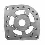 Mancal dianteiro (motriz) do alternador Bosch N1 Scania P114 P124 R114 R124 R144 R164 T114 T124 T144 - vista frontal