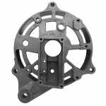 Mancal traseiro (coletor) do alternador Lucas Indiel Prestolite A127 Ford Escort Fiesta Pampa New Holland trator - vista frontal