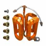 Bobina de campo c/ esc. e paraf. fix. sapatas 12V Indiel Prestolite Ford F350 F1000