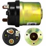 Relé de partida 12V Lucas Indiel Prestolite M93 Fiat Fiorino Ford Versailles Renault Trafic Volkswagen Gol Saveiro CHT AP - kit