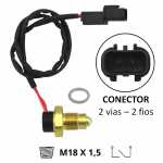 Interruptor de luz de ré M18 x 1.5 Mitsubishi ASX L200 Triton Lancer Pajero Dakar Flex Manual