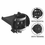 Soquete para lâmpada H7 para farol DRL Mercedes-Benz Sprinter 2014-2016 Vito Volkswagen Golf MK6 MK7 Jetta Passat Tiguan Touran