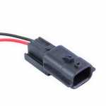 Chicote / conector 2 vias 2 terminais RH Yazaki Renault Master sensor pastilha de freio