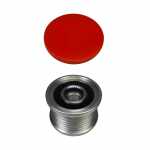 Polia com sistema roda-livre do alternador Mazda Nissan Renault Laguna Master Mégane Scénic Trafic - kit