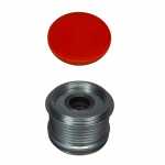 Polia com sistema roda-livre do alternador Mercedes-Benz Classe C/CLC/CLK/E/SLK Sprinter Viano - kit