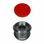 Polia com sistema roda-livre do alternador Audi Seat Volkswagen Beetle Bora Eos Golf Passat - kit