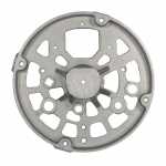 Mancal traseiro (coletor) do alternador Bosch HD1 El Detalle OA101 Ford Maxion Mercedes-Benz Müller Recrusul Valmet Volkswagen Volvo - vista frontal