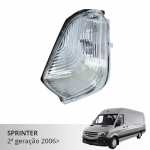 Lanterna de pisca do retrovisor lado esquerdo Mercedes-Benz MB Sprinter Volkswagen VW Crafter