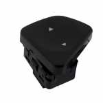 Botão/interruptor de vidro elétrico simples 4 terminais porta traseira lado esquerdo LED laranja Fiat Uno