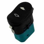 Botão/Interruptor de vidro elétrico simples 6 terminais porta dianteira lado direito / porta traseira lado direito e esquerdo Ford Focus
