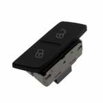 Botão/Interruptor de trava/destrava do vidro elétrico 4 terminais com LED vermelho Volkswagen Fox