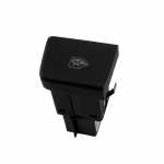 Botão/interruptor de trava de vidro elétrico traseiro 6 terminais com LED vermelho Volkswagen Gol Saveiro Voyage