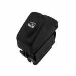 Botão/Interruptor de vidro elétrico simples 5 terminais porta dianteira lado direito LED laranja Renault Clio Scenic Symbol