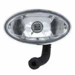 Farol auxiliar de milha (longo alcance) oval lado direito/esquerdo com lente de vidro para lâmpada H3 Fiat Palio Adventure Siena Strada Weekend G2