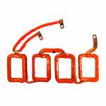 Bobina de campo 12V Delco C10 C20 Chevrolet Opala Veraneio Clark empilhadeira - aberta