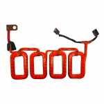 Bobina de campo c/ esc. 12V Indiel Prestolite M93 Ford Volkswagen (c/ giro anti-horário) - aberta