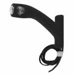 Lanterna lateral delimitadora LED 12V/24V modelo corneto com cabo de 15cm universal