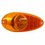 Lanterna lateral âmbar com retrorrefletor LED 24V lado direito/esquerdo ônibus Caio Comil Neobus