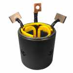 Carcaça polar c/ bobina de campo 24V Mitsubishi Mercedes-Benz Actros Axor O500