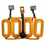 Bobina de campo c/ esc. 24V Mitsubishi Caterpillar Iveco Stralis Trakker - aberta