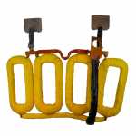 Bobina de campo c/ esc. 12V Denso Besta 2.2 Sportage Topic (c/ rabicho no lado) (c/ saída lateral) - aberta