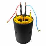 Carcaça polar c/ bob. camp. 24V Bosch KB Case Fiat-Allis Massey Ferguson Scania