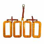 Bobina de campo 12V Iskra Case Massey Ferguson Valtra trator - aberta