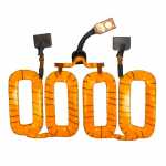 Bobina de campo c/ esc. 24V Delco 38MT Ford Cargo Volkswagen caminhões - aberta