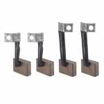 Jogo de escovas 24V 8 x 25 x 17 mm para motor de partida Bosch JF/DD DAF Iveco MAN Scania Volvo