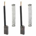 Jogo de escovas 12V / 24V 8 x 5 x 15 mm para alternador Bosch Chevrolet GM Monza Fiat 147 Fiorino Volkswagen Gol Passat Saveiro