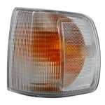 Lanterna dianteira de pisca cristal (com olho de gato cristal) lado esquerdo Volkswagen Gol Parati Saveiro Voyage G1 (modelo Cibié)