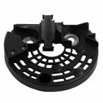 Capa traseira / tampa plástica do alternador Bosch NCB1 / NCB2 Case El Detalle Iveco EuroCargo MAN TGS TGX Mercedes-Benz Atego Atron Axor ônibus New Holland Randon Scania Volkswagen Constellation Delivery Worker - capa