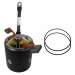 Carcaça polar c/ bob. camp. 24V Delco 29MT Mercedes-Benz Volvo