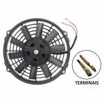 Eletroventilador axial do radiador 12V 10 pás diâmetro 215mm (8 polegadas) 60W soprante universal Chevrolet GM S10 Ford Ranger