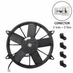 Eletroventilador axial do radiador 24V 5 pás diâmetro 280mm (11 polegadas) 120W aspirante universal (com ar-condicionado)