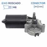 Motor de limpador dianteiro 12V Bosch CEP Ford Courier Fiesta