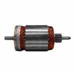 Induzido reman. (13 estrias) 12V Valeo Audi A3 Q3 Seat Skoda Volkswagen Eos Fox Golf Passat Tiguan Touran (c/ coletor radial)