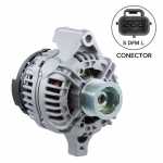Alternador 12V 90A Bosch KCB1 Ford Cargo 712 814 815 915 1215 1217 1317 1415 1417 1421 F250 F350 F4000 F12000 F14000 F16000 com motor Cummins