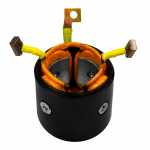 Carcaça polar c/ bobina de campo reman. 12V Mitsubishi Nissan Frontier Navara Pathfinder