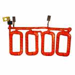 Bobina de campo reman. c/ esc. 12V Bosch Chevrolet GM Chevette Volkswagen - aberta