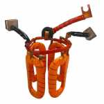 Bobina de campo reman. 12V Hitachi Doosan Gehl Thermo King Yanmar (c/ ligação para a direita)