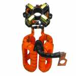 Bobina de campo reman. c/ porta-esc. 12V Bosch Mercedes-Benz Sprinter - aberta