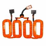 Bobina de campo reman. c/ esc. 24V Delco 38MT Ford Cargo Volkswagen caminhões - aberta