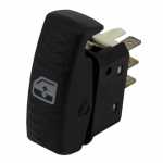 Botão/Interruptor de vidro elétrico simples 6 terminais porta dianteira lado direito Scania Série 4