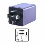 Relé temporizador de vidro elétrico 12V 6 terminais Ford Escort Royale Verona Versailles Volkswagen VW Logus Pointer Santana Quantum