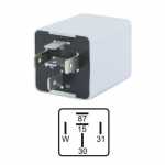 Relé controle de rotação do motor (freio motor) 12V 5 terminais Mercedes-Benz MB caminhão 1418 1620 1718 1720 1723 ônibus