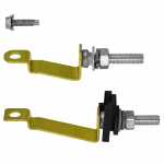 Kit reparo terminal da bateria do alternador Delco 33SI / 34SI / 35SI / 36SI Case Caterpillar Volvo (c/ motor Cummins) - kit