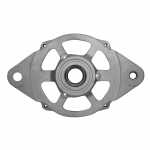 Mancal dianteiro (motriz) com rolamento do alternador Delco Remy 21SI Cameco Caterpillar Challenger Cummins GMC John Deere (com furos de fechamento de 3.5mm) - vista frontal