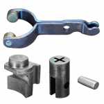 Garfo para motor de partida 12V / 24V Delco 39MT Case Cummins Fiat-Allis New Holland Terex Valtra - kit