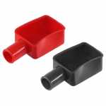 Par capa de borracha protetora para borne / terminal de bateria